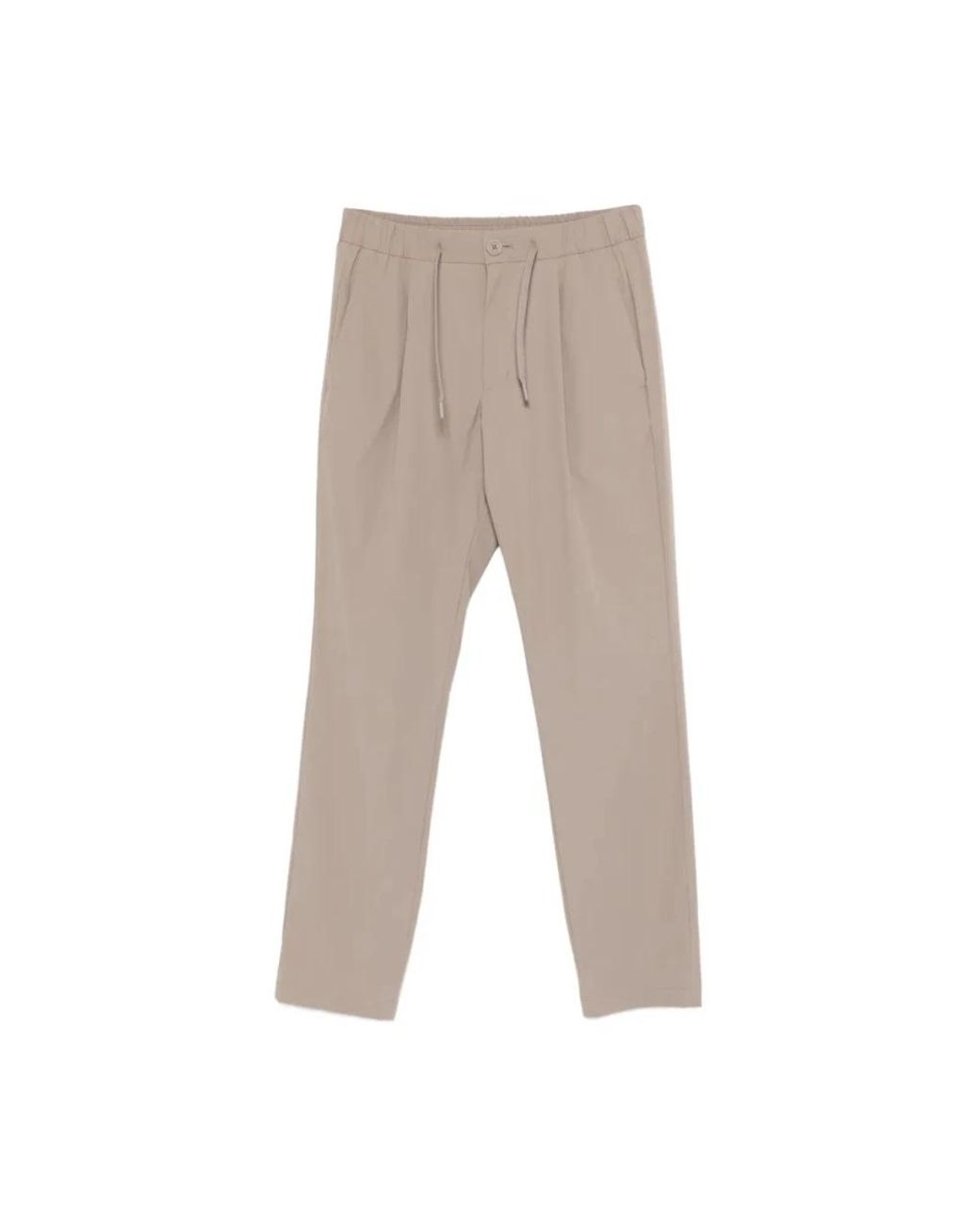 Herno Gray Slim-Fit Trousers for men