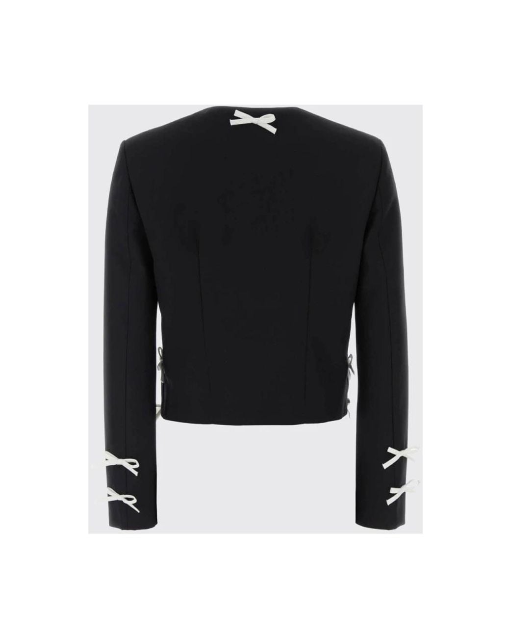 Light Jackets Moschino de color Black