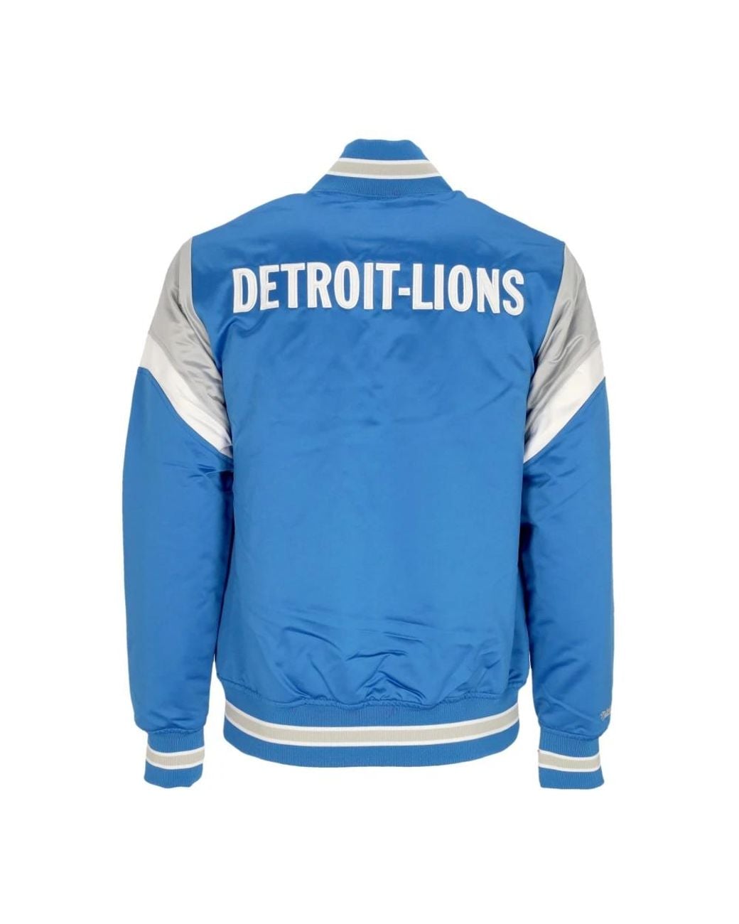 Mitchell & Ness Blue Bomber Jackets for men