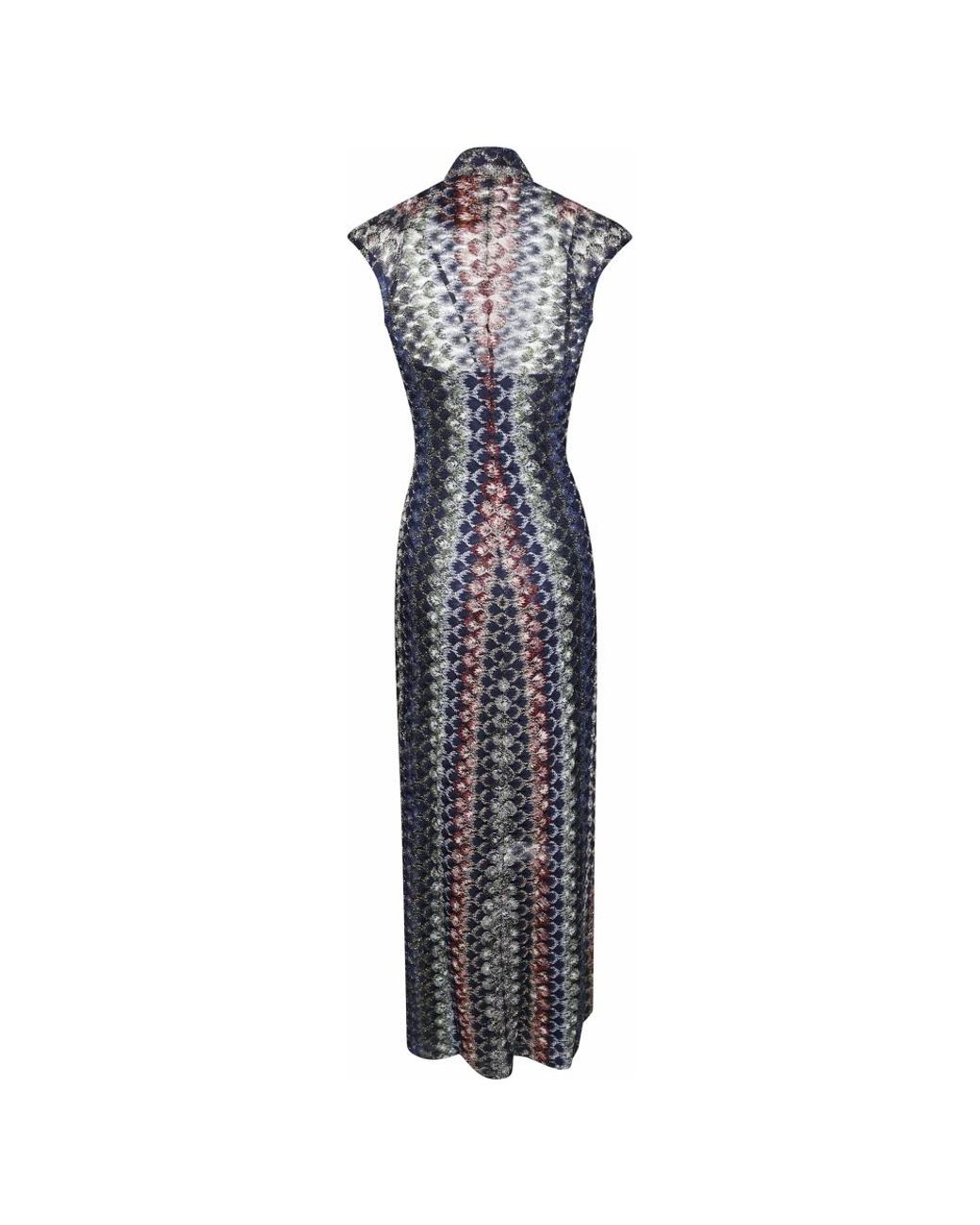 Missoni Blue Maxi Dresses
