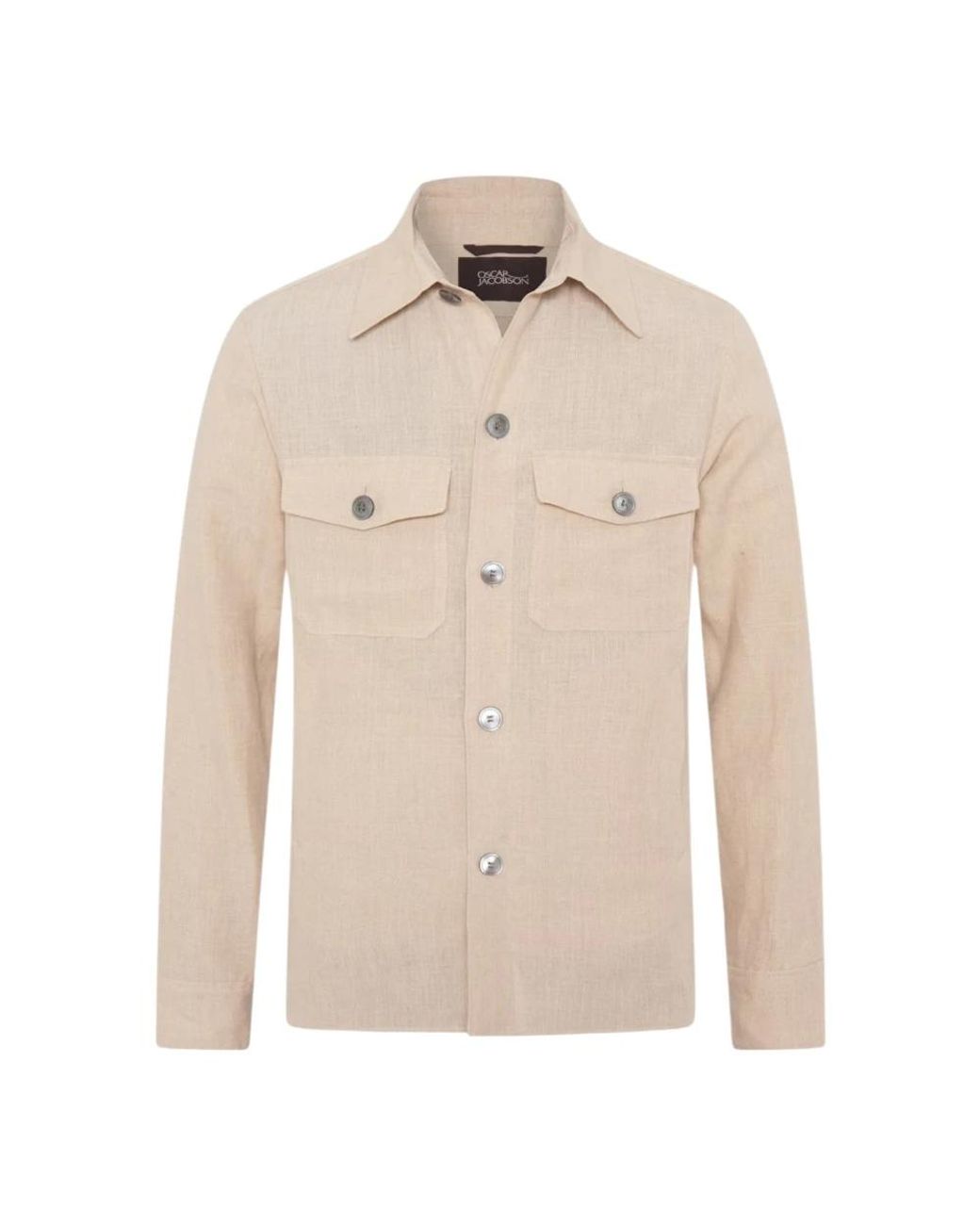Oscar Jacobson Natural Casual Shirts for men