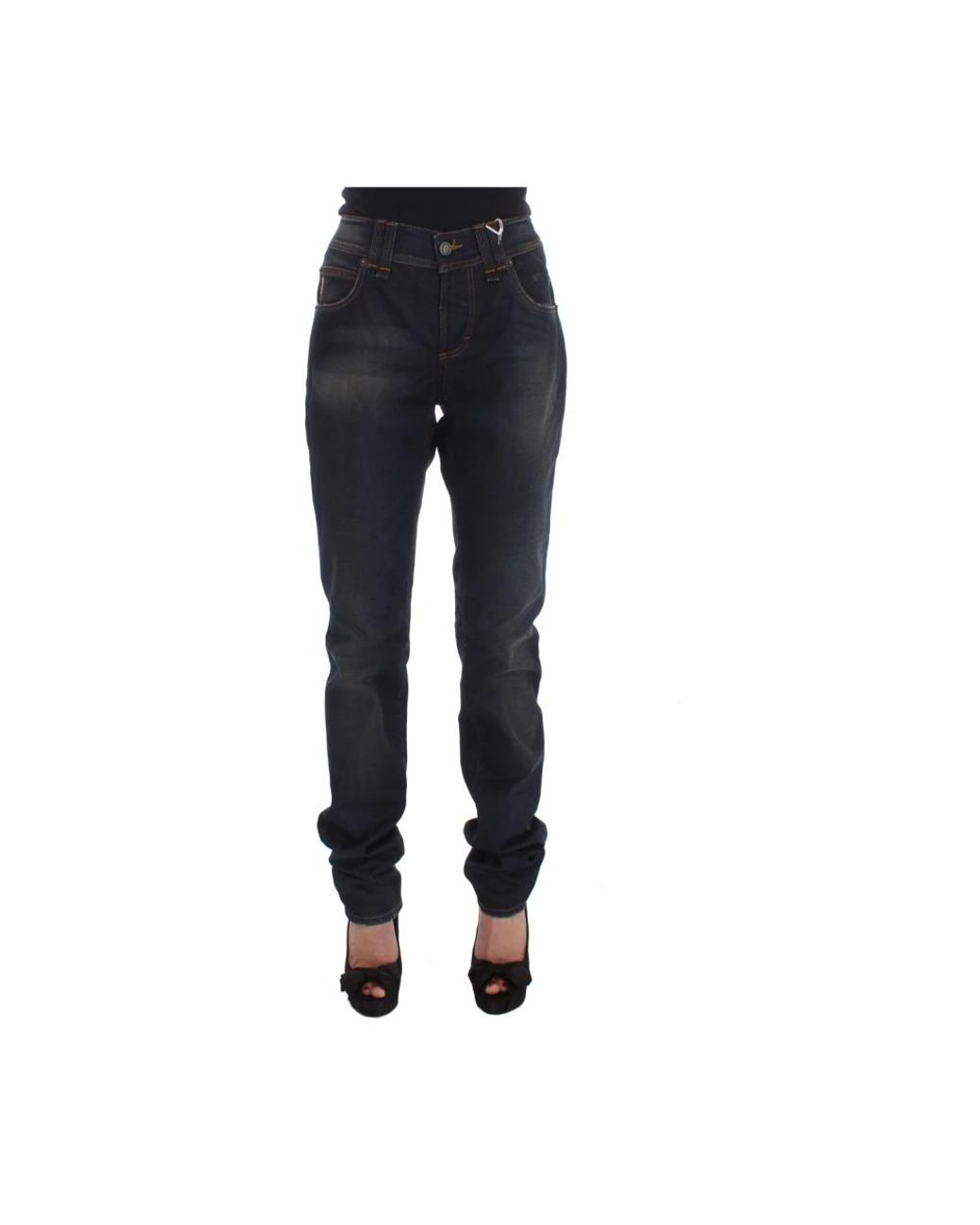 John Galliano Blue Skinny Fit Jeans