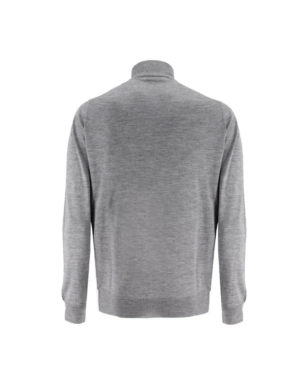 Mauro Ottaviani Gray Zip-Throughs for men