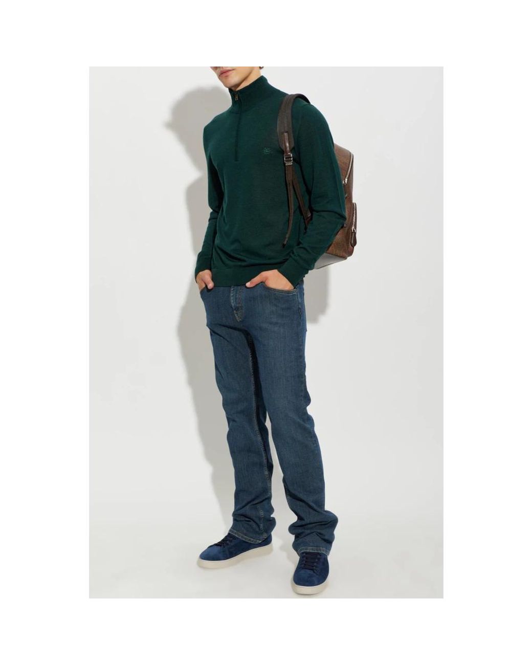 Turtlenecks Etro de hombre de color Green