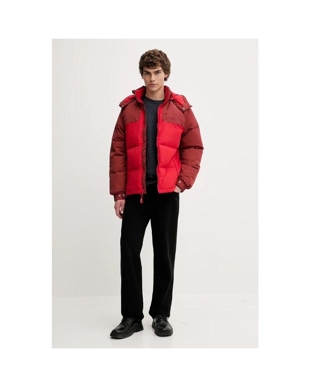 Down Jackets Levi's pour homme en coloris Red