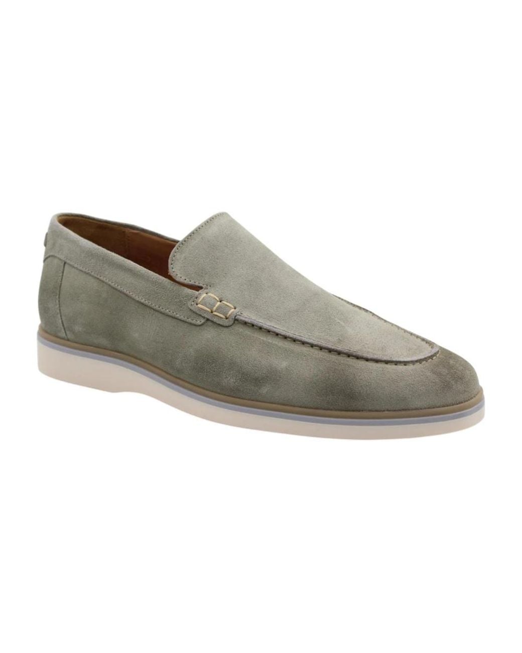 Floris Van Bommel Green Loafers for men