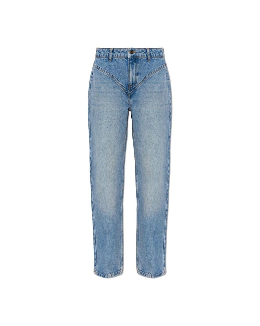ROTATE BIRGER CHRISTENSEN Blue Straight Jeans