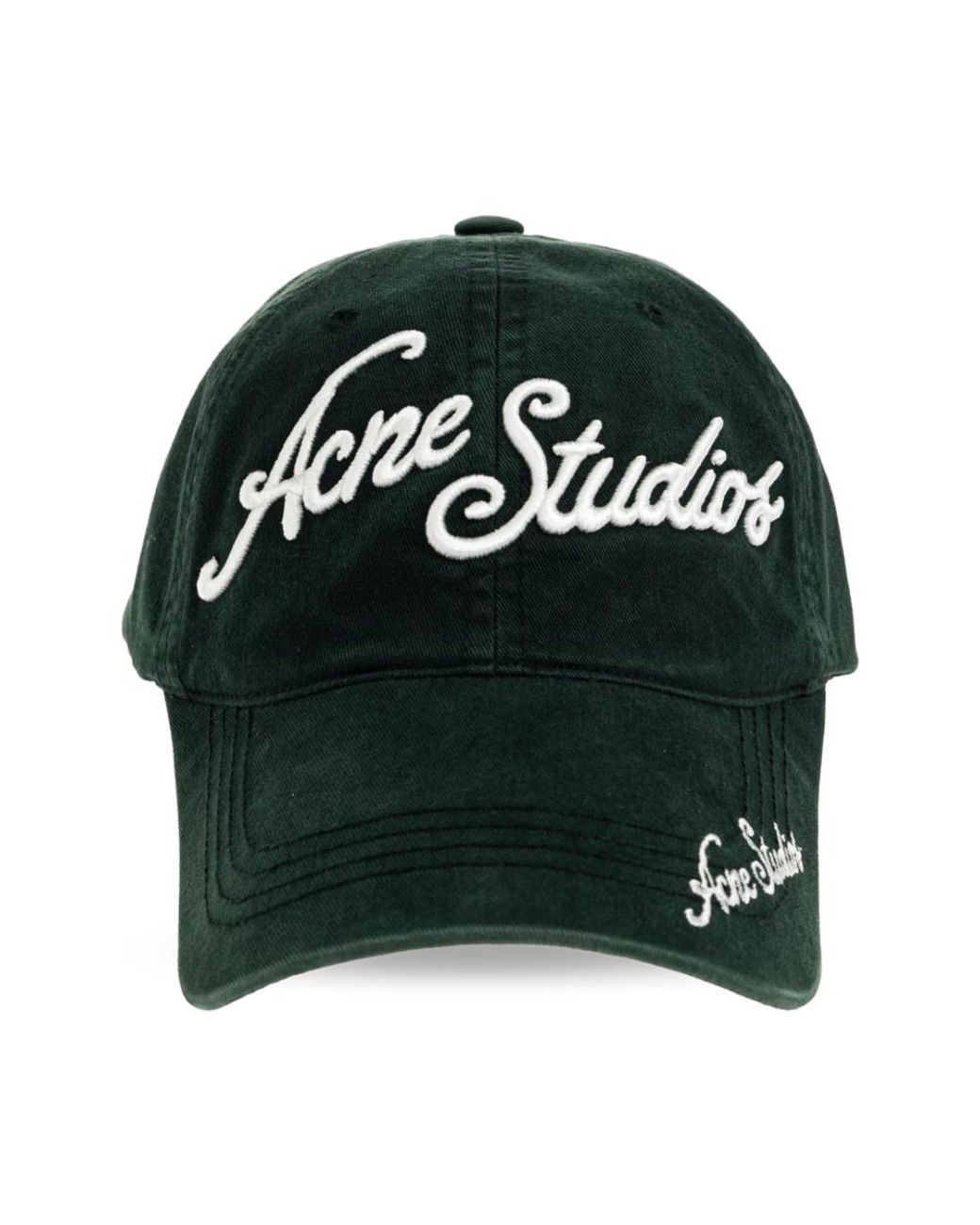 Acne Green Hats & Caps