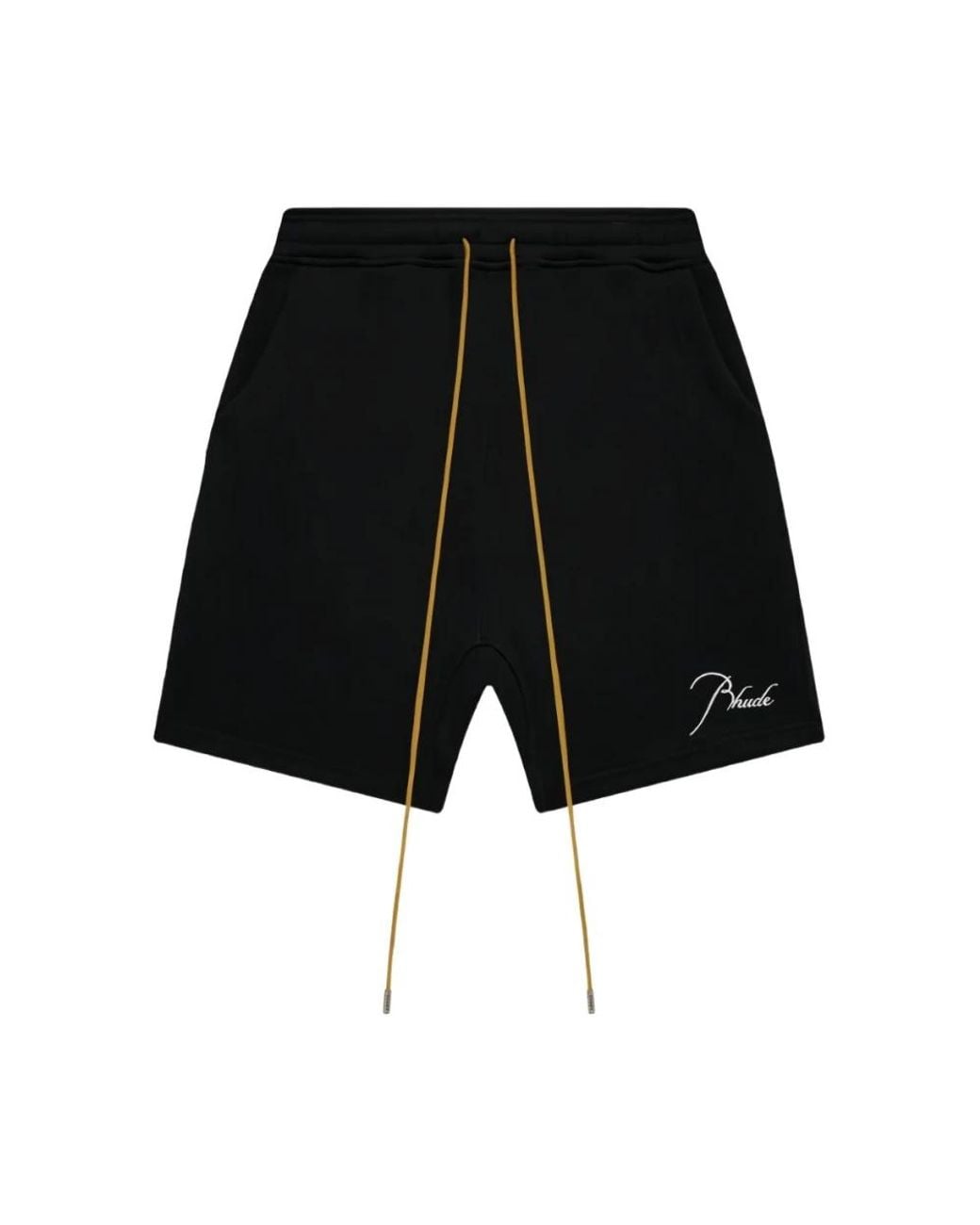 Rhude Black Casual Shorts for men