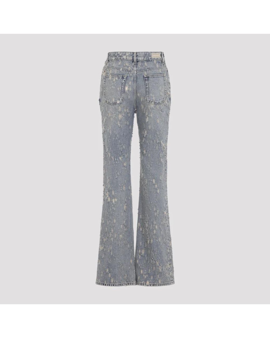 Flared Jeans McQueen de color Gray
