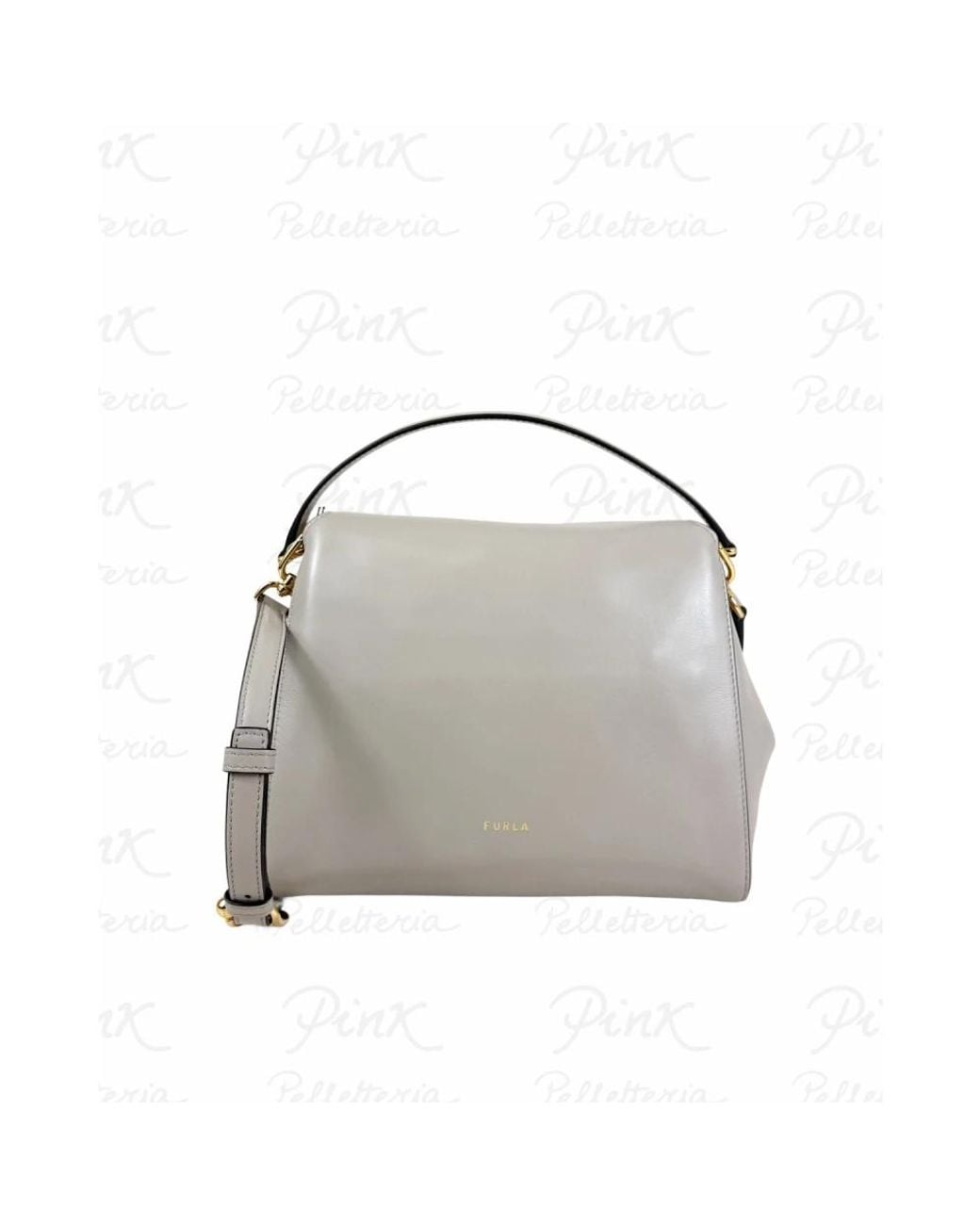 Furla Gray Handbags