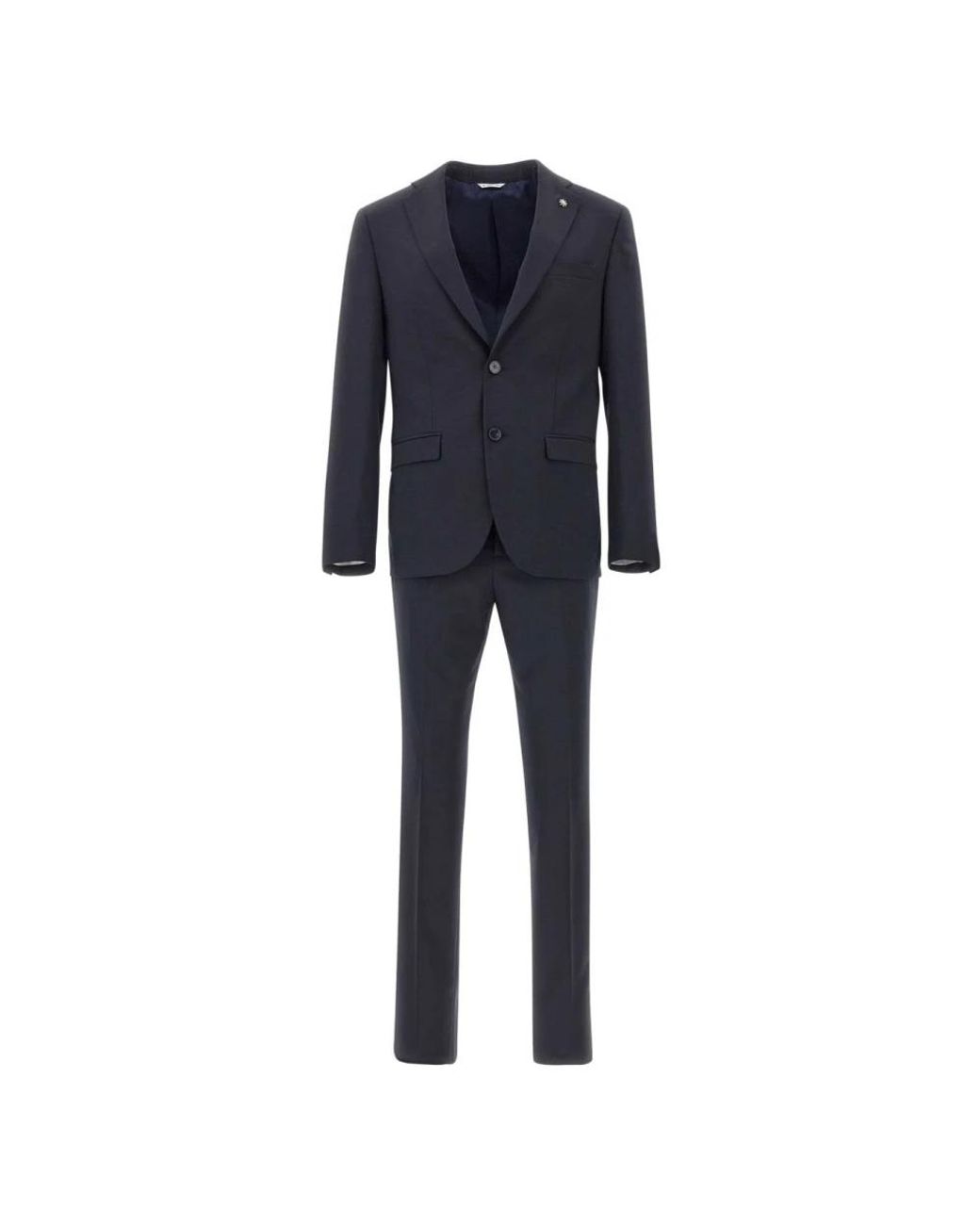 Single Breasted Suits Manuel Ritz de hombre de color Blue
