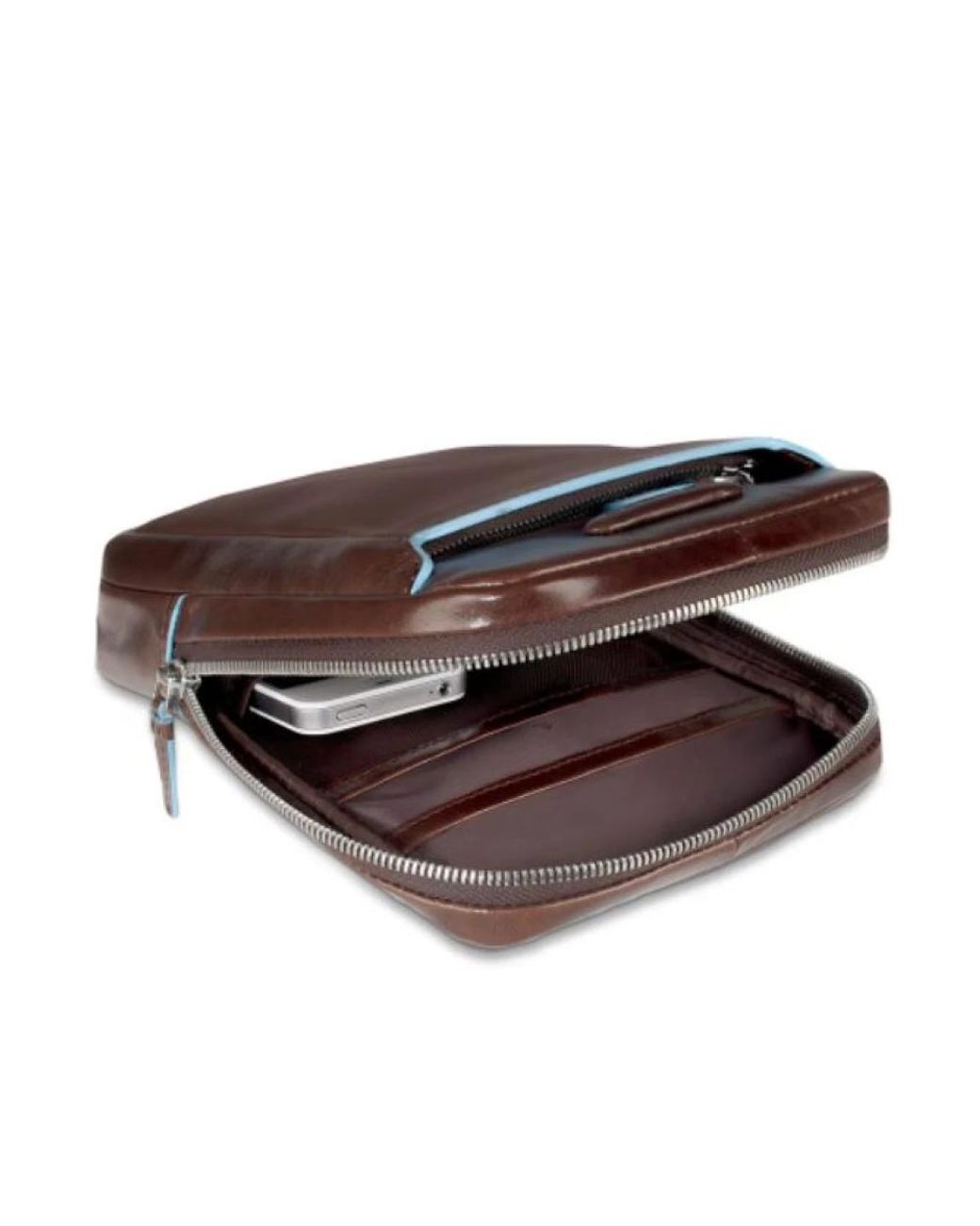 Piquadro Black Cross Body Messenger for men