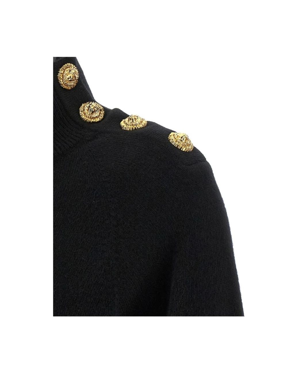 Balmain Black Turtlenecks