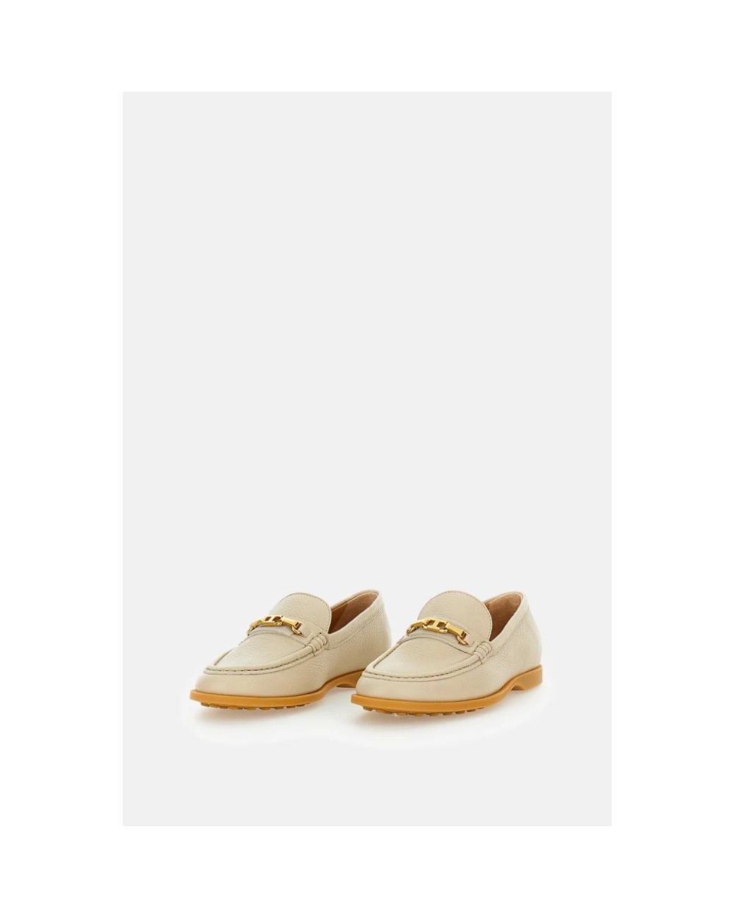 Tod's Natural Loafers