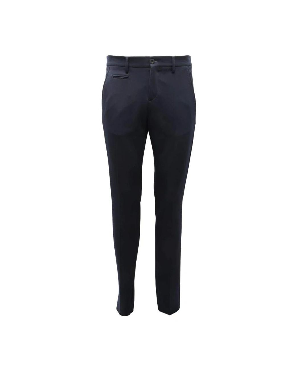 Patrizia Pepe Blue Slim-Fit Trousers for men