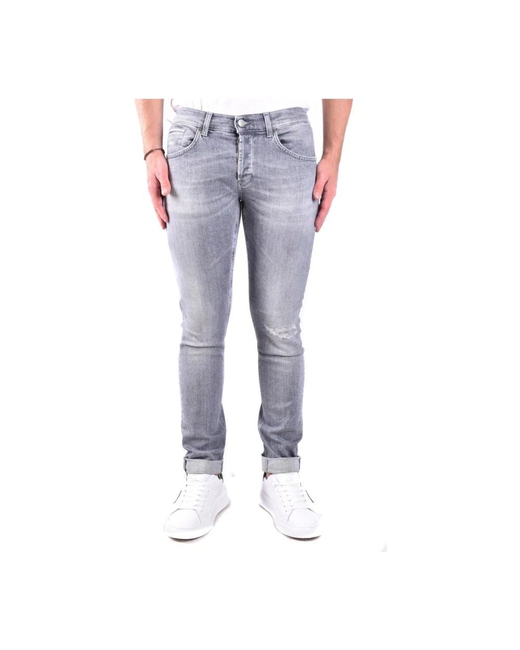 Dondup Gray Slim-Fit Jeans for men