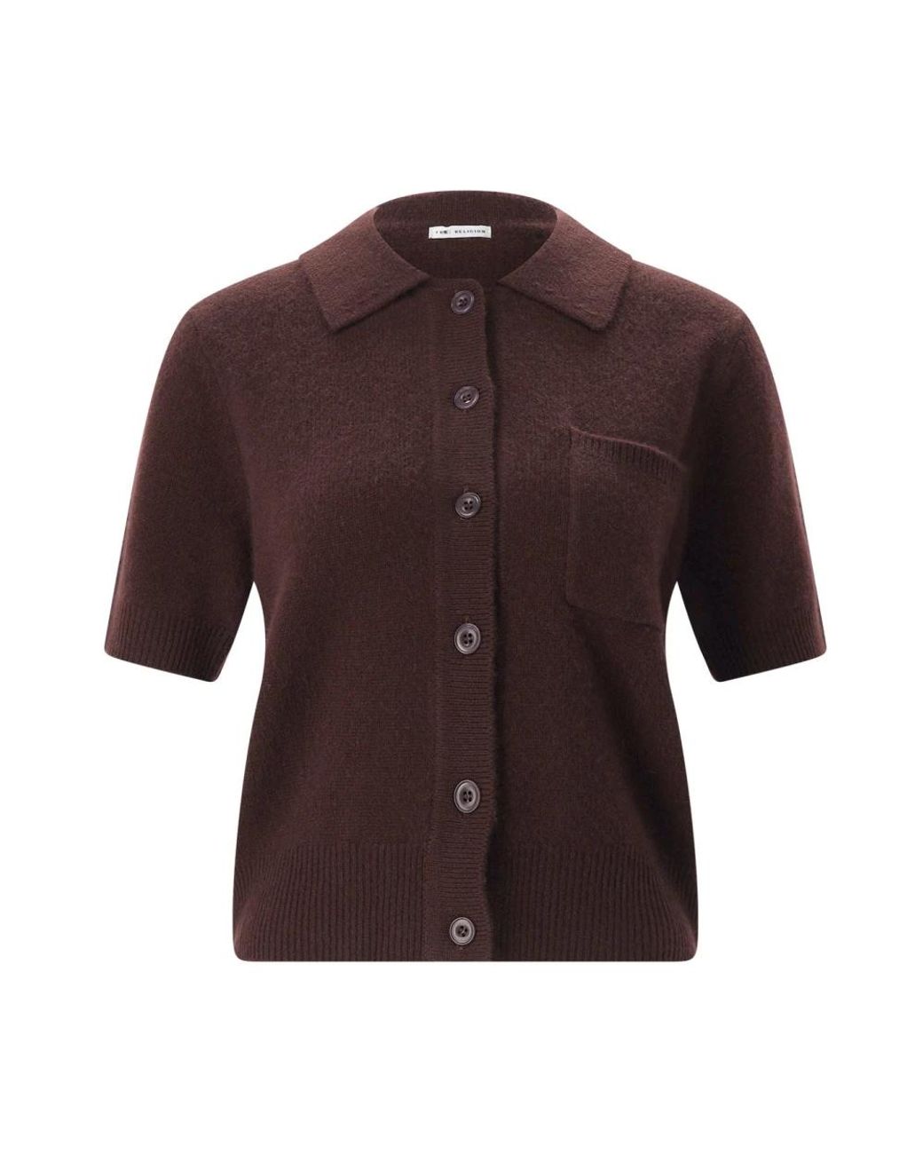 Cardigans True Religion de color Brown