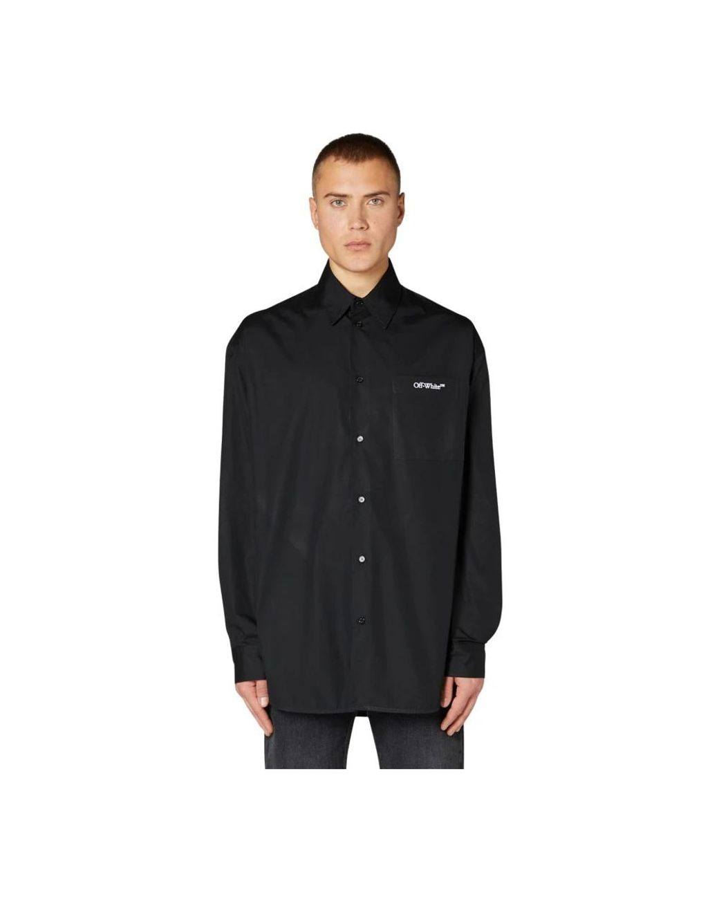 Off-White c/o Virgil Abloh Black Casual Shirts for men