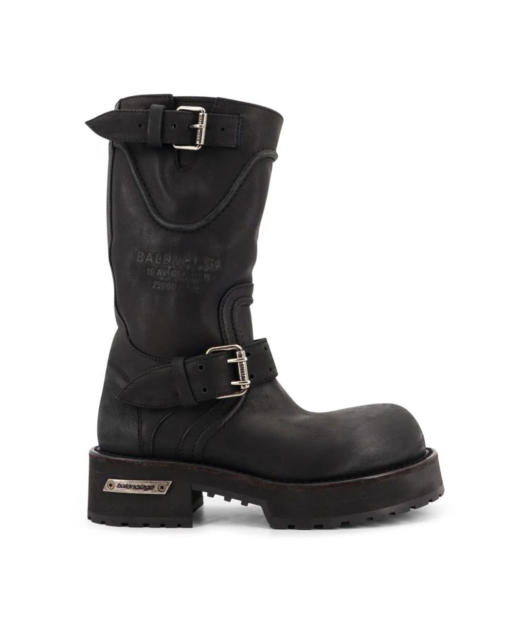 Balenciaga Black High Boots
