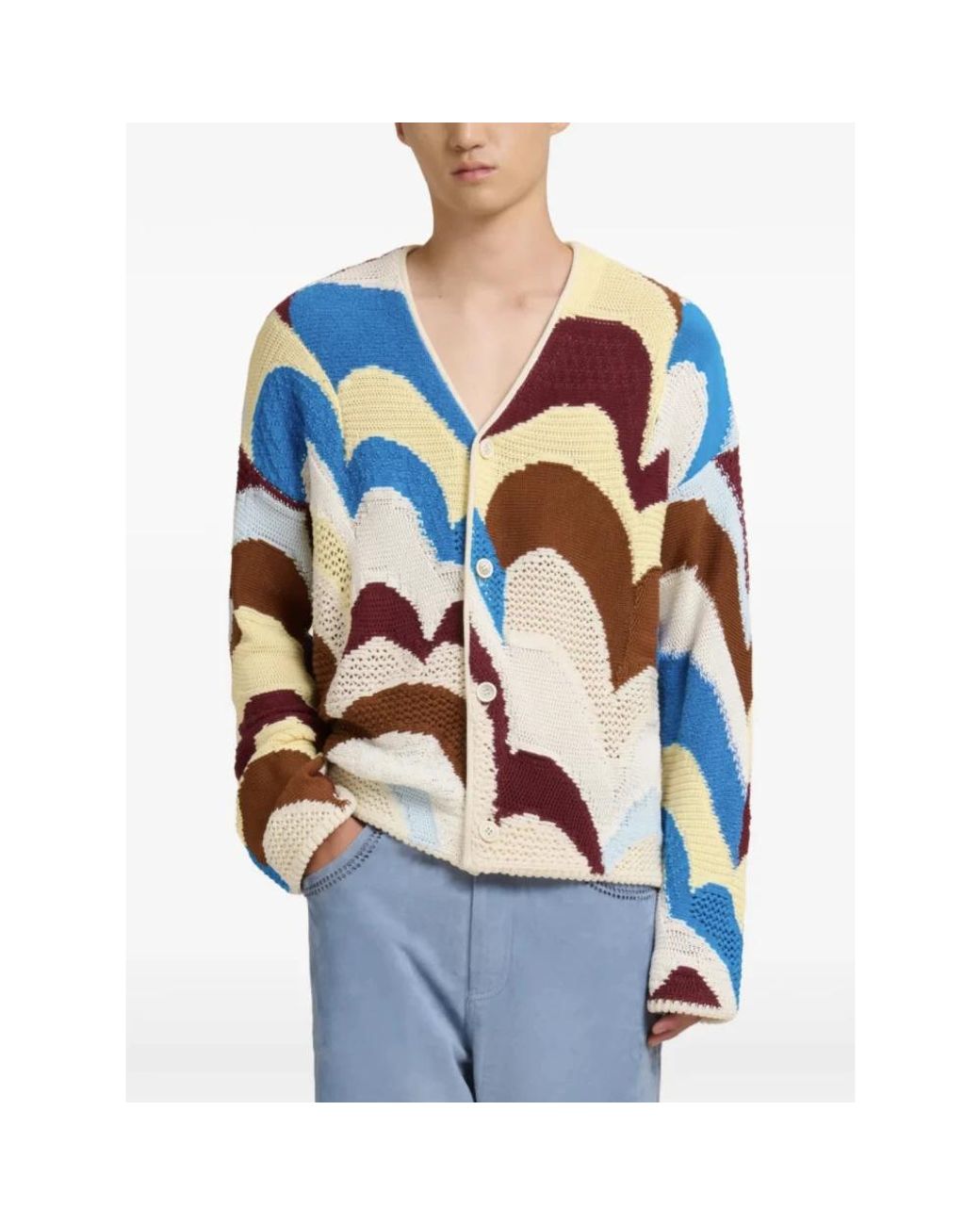Marni Blue Cardigans for men
