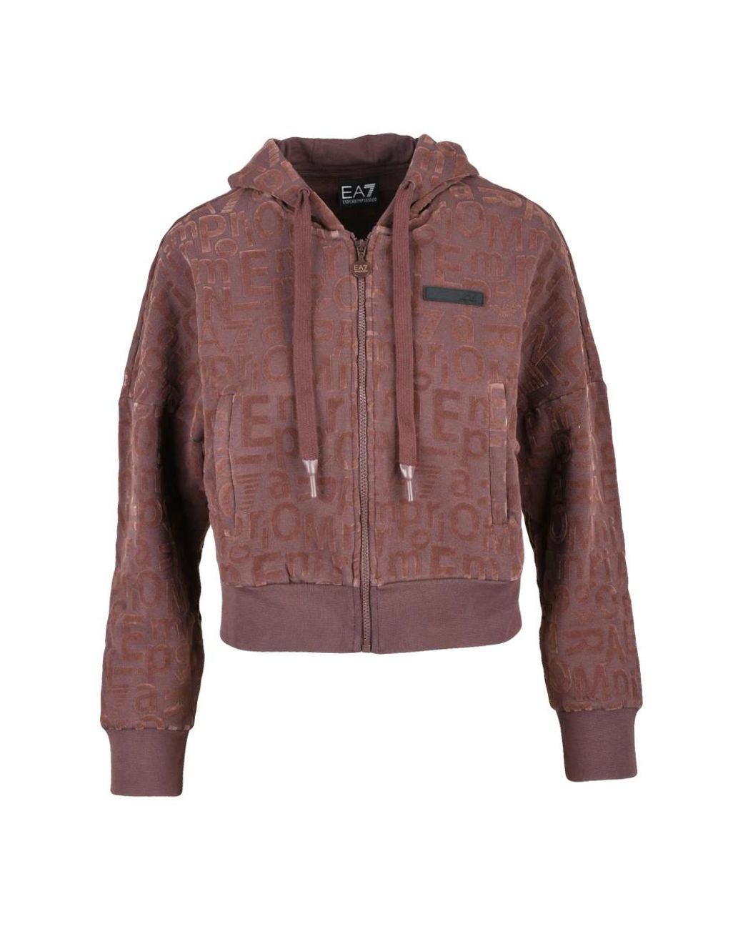 EA7 Red Zip-Throughs