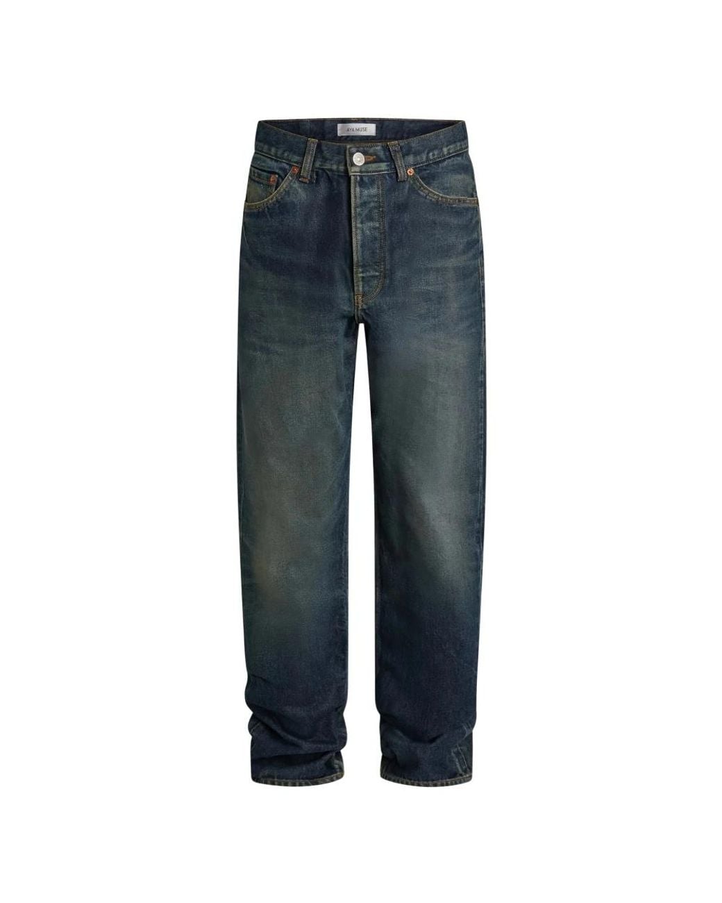 AYA MUSE Blue Loose Fit Jeans