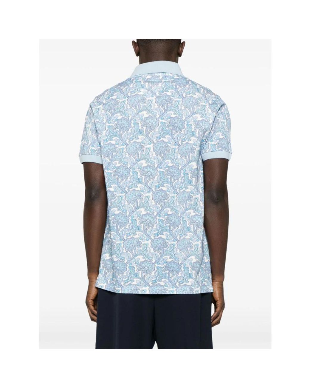 Polo Shirts Etro de hombre de color Blue