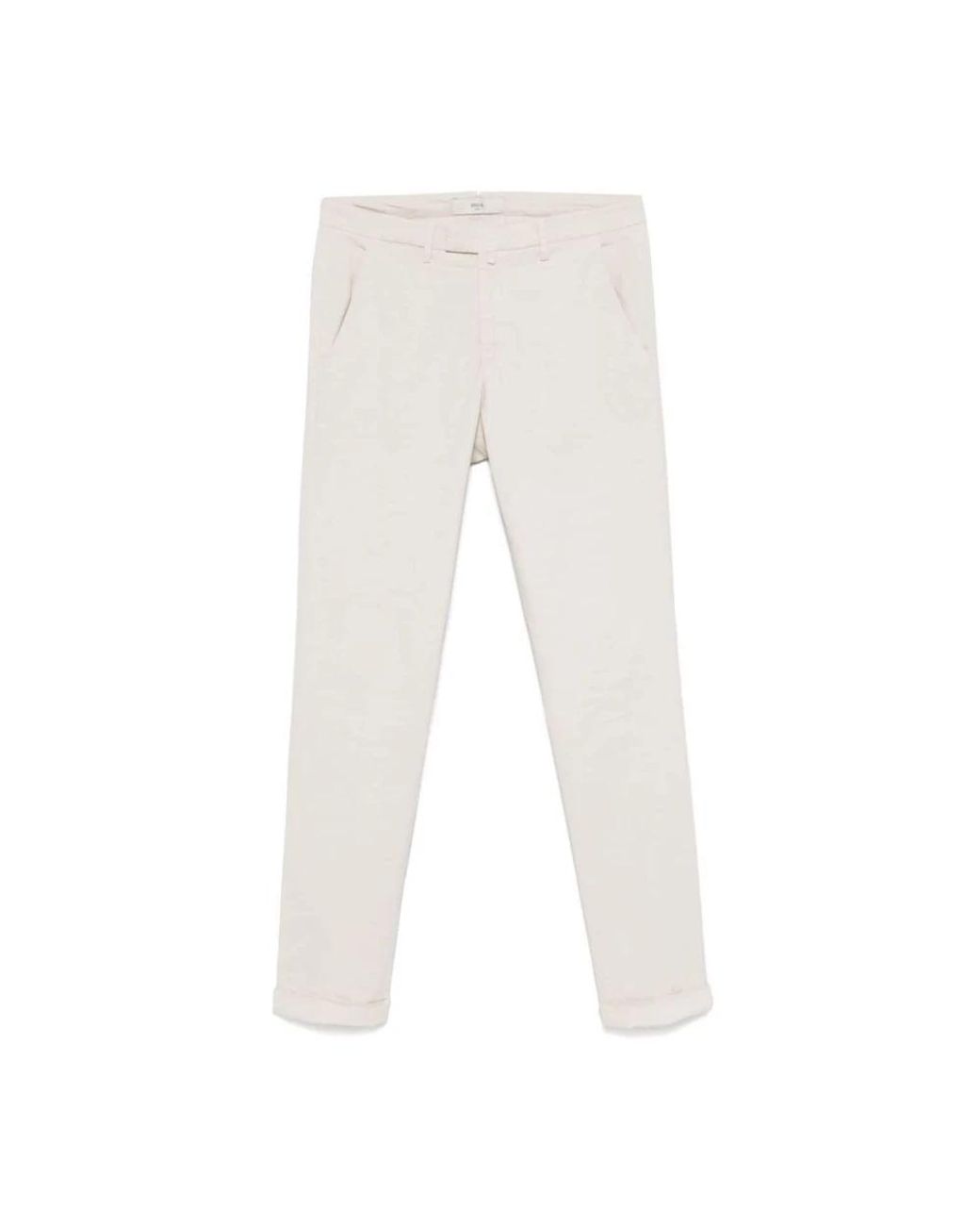 BRIGLIA Natural Slim-Fit Trousers for men