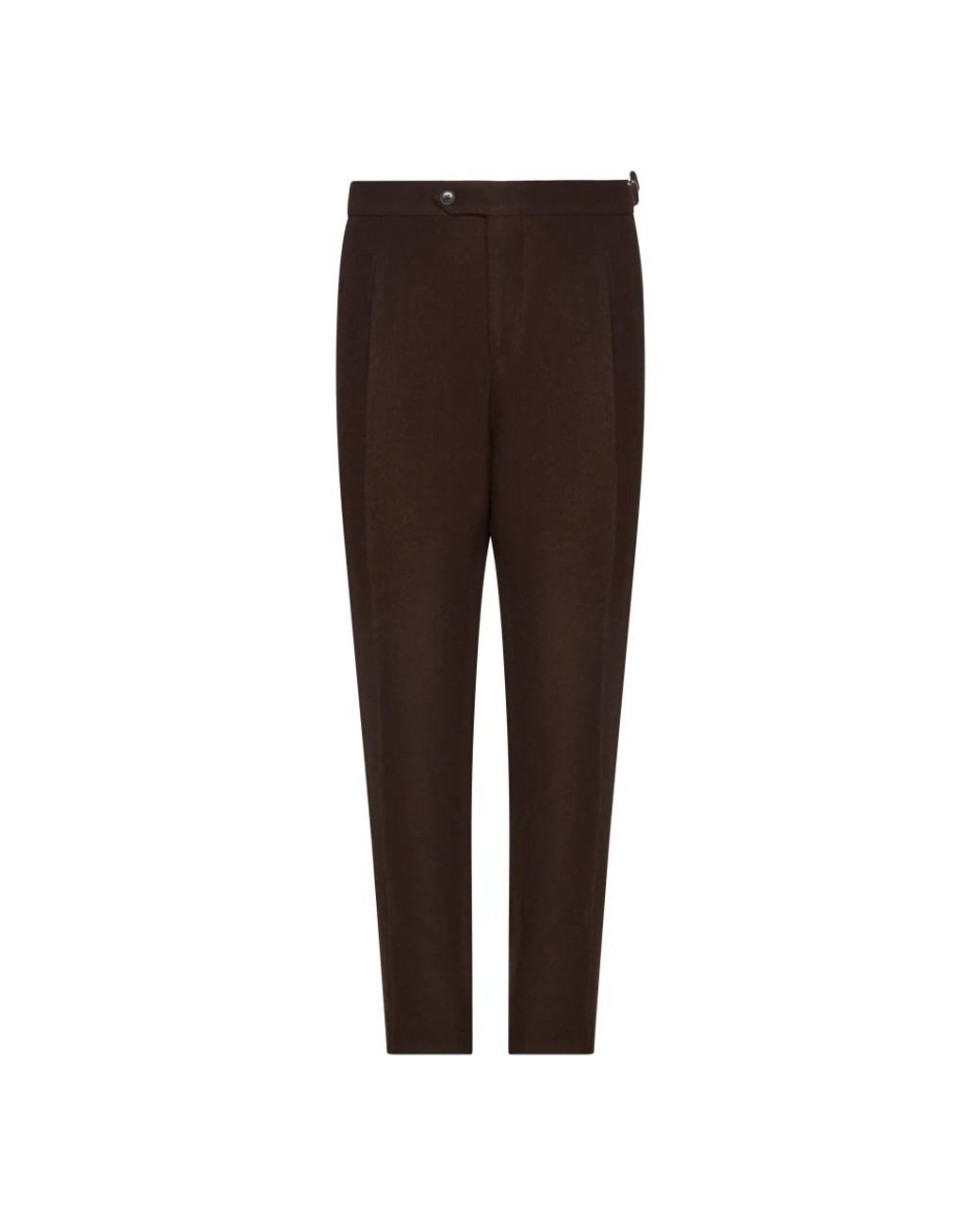 Franzese Collection Brown Suit Trousers for men