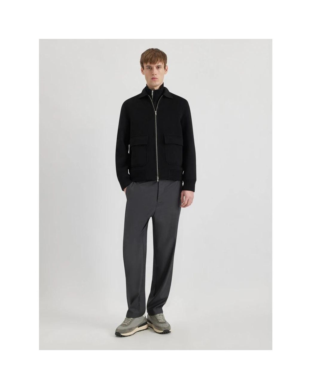 Alpha Studio Bomberjacke in Black für Herren