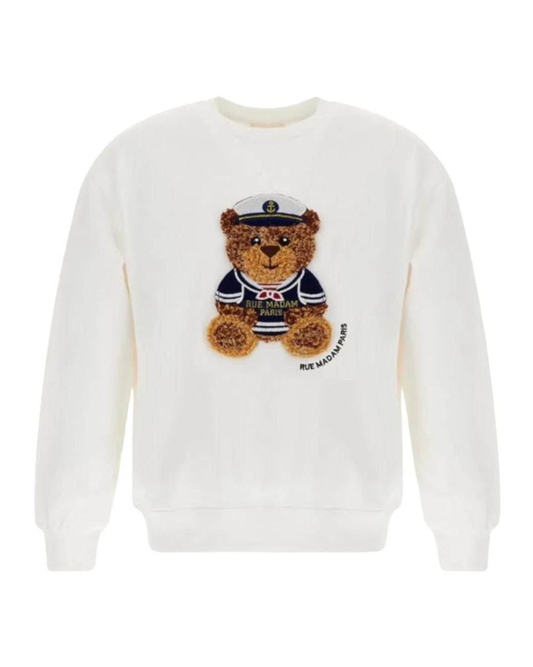 Rue Madam White Sweatshirts