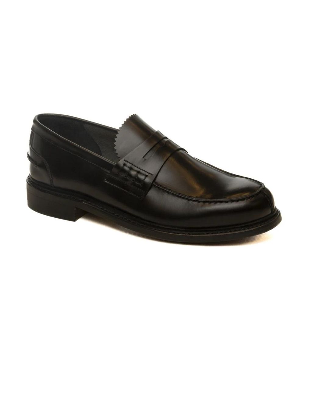 BERWICK  1707 Black Loafers for men