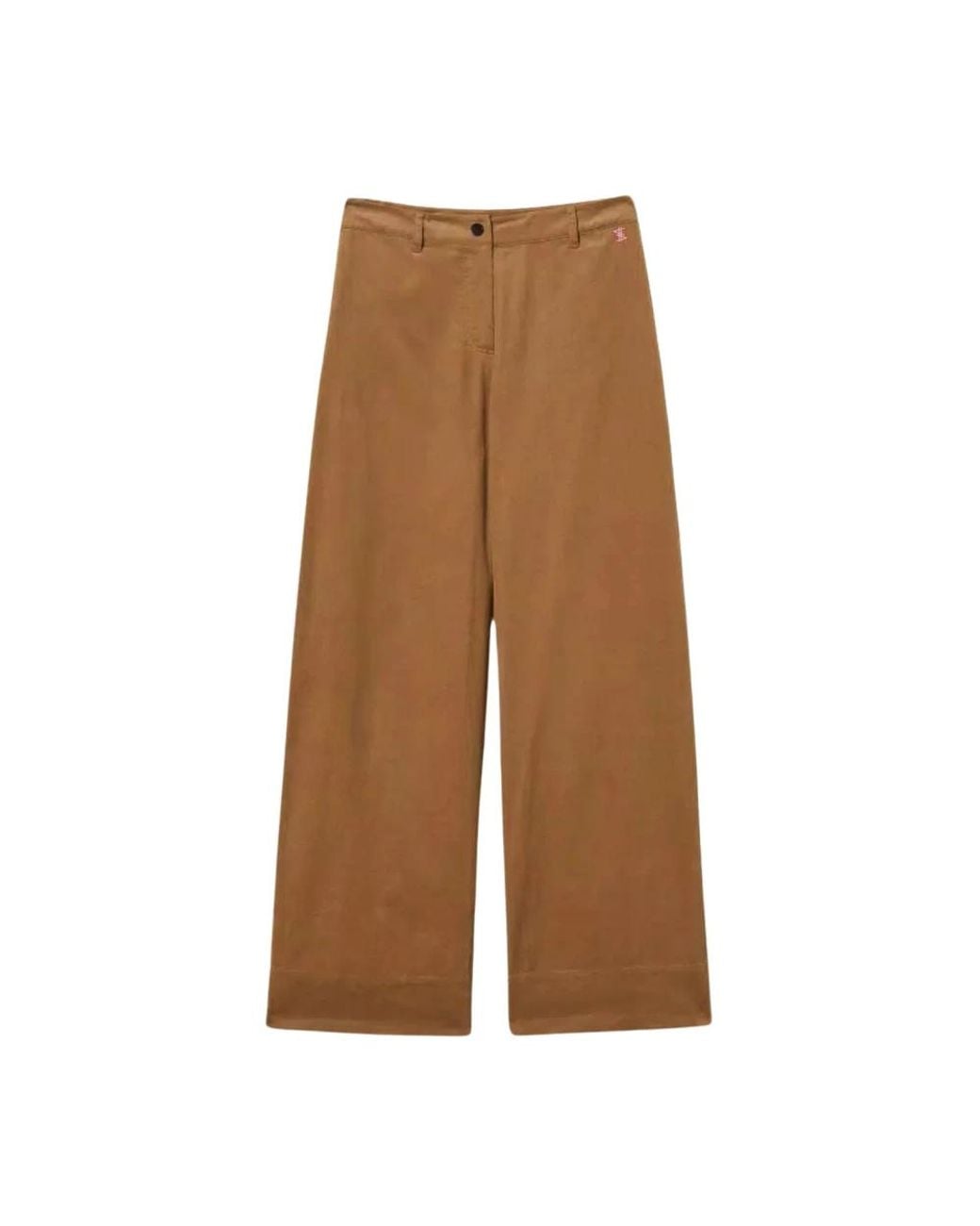 Twinset Brown Wide Trousers