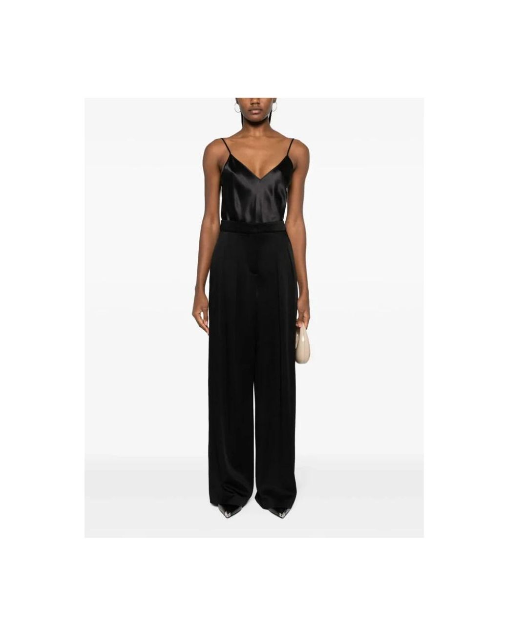 Joseph Black Sleeveless Tops