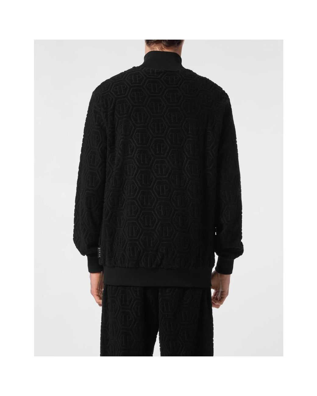 Philipp Plein Black Zip-Throughs for men