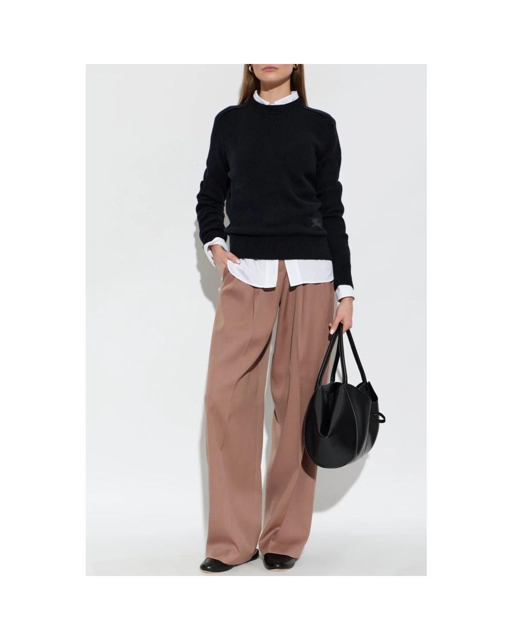 Burberry Black Cashmere Knitwear
