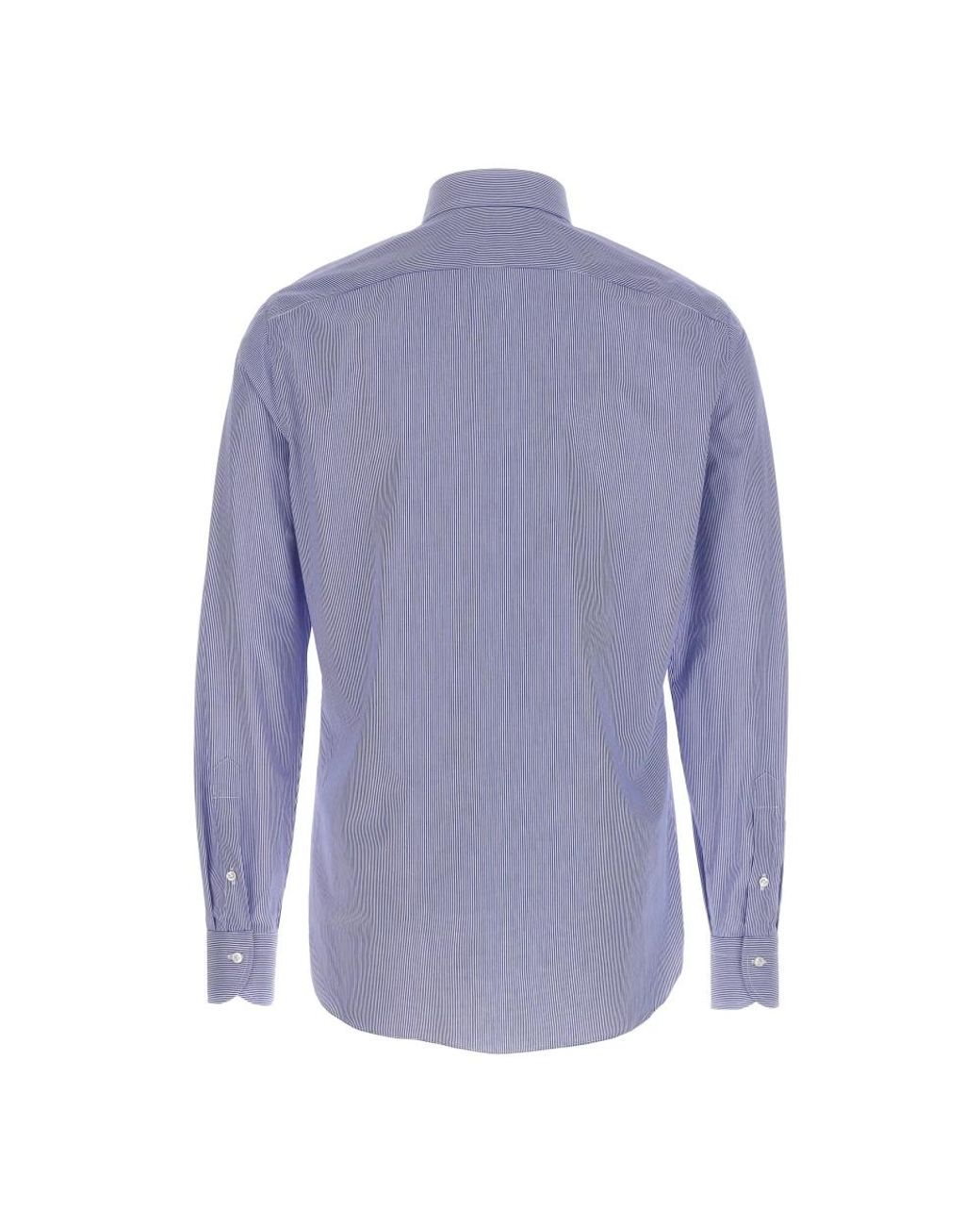 Borriello Blue Casual Shirts for men