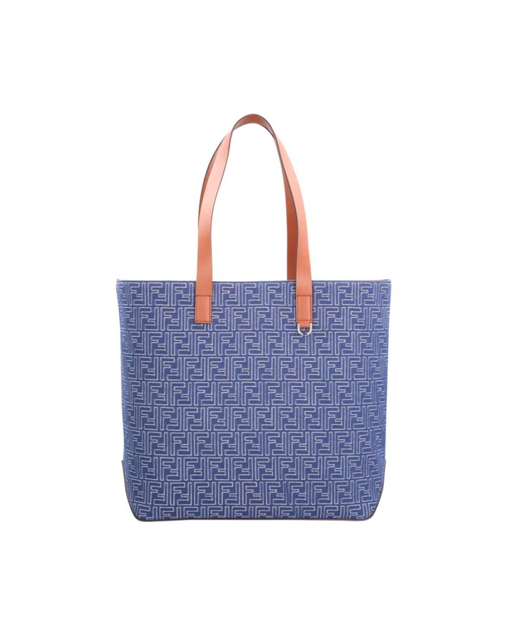Fendi Blue Shopping Bags for men