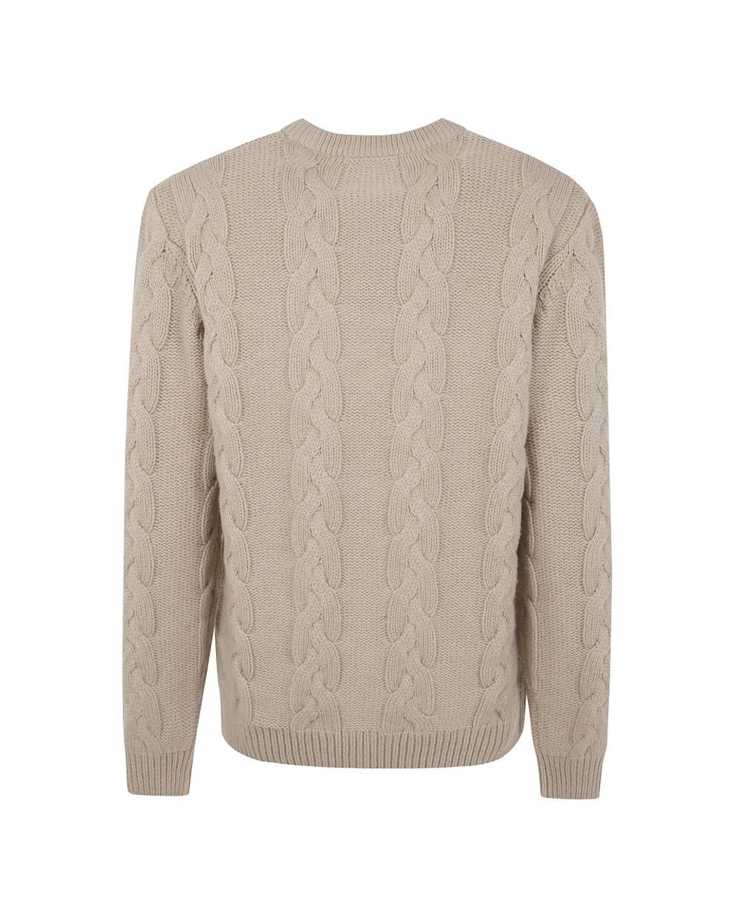 Fred Perry Natural Round-Neck Knitwear for men