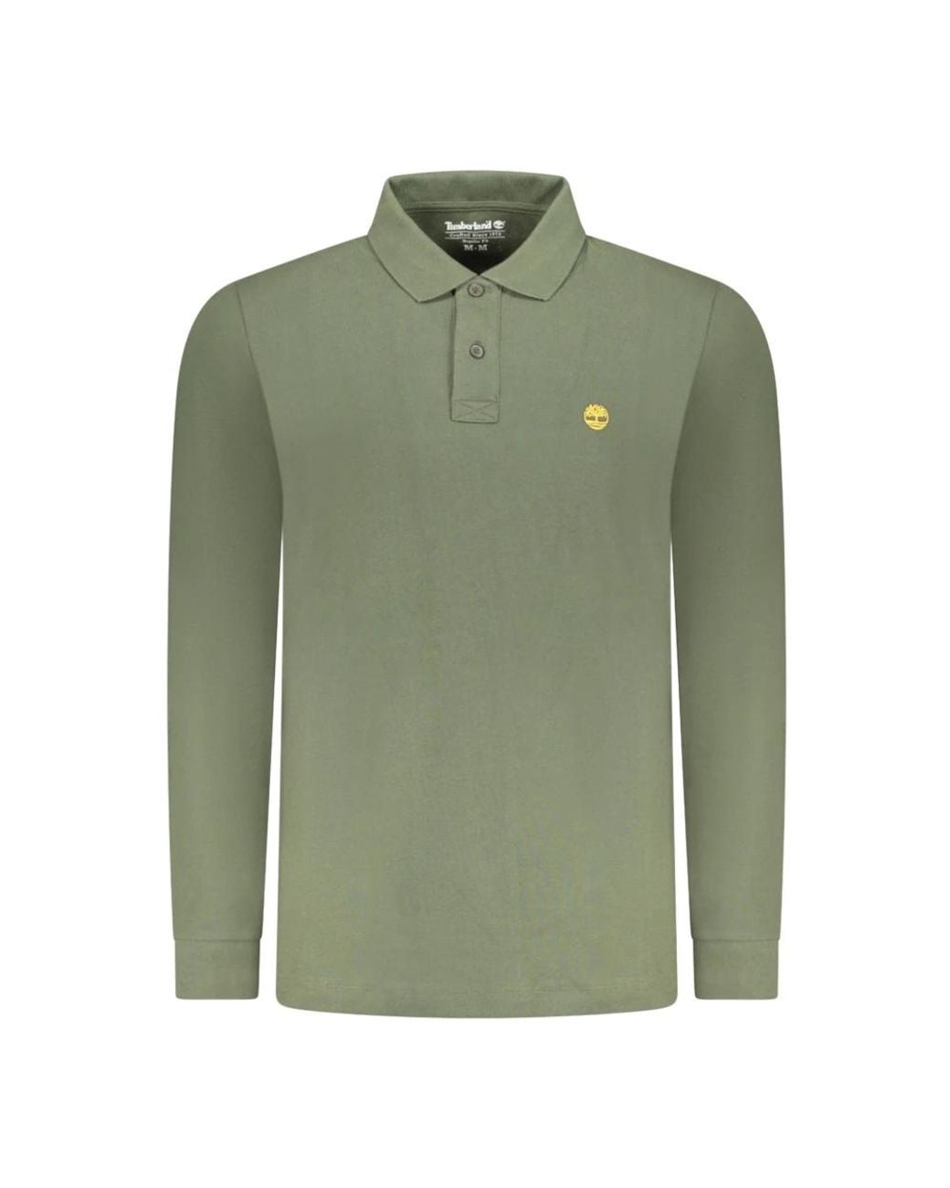 Timberland Green Cotton Polo Shirt for men