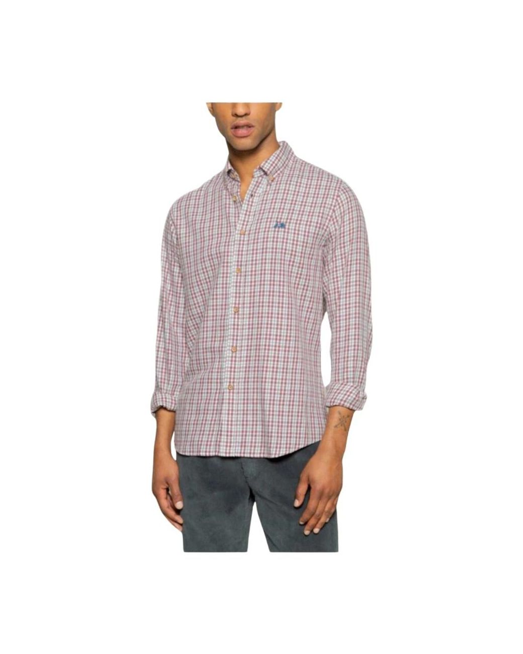 Scotta Casual Overhemden in het Purple voor heren