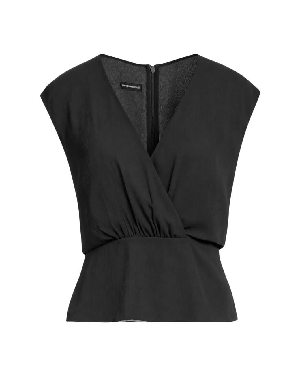 Emporio Armani Black Blouses