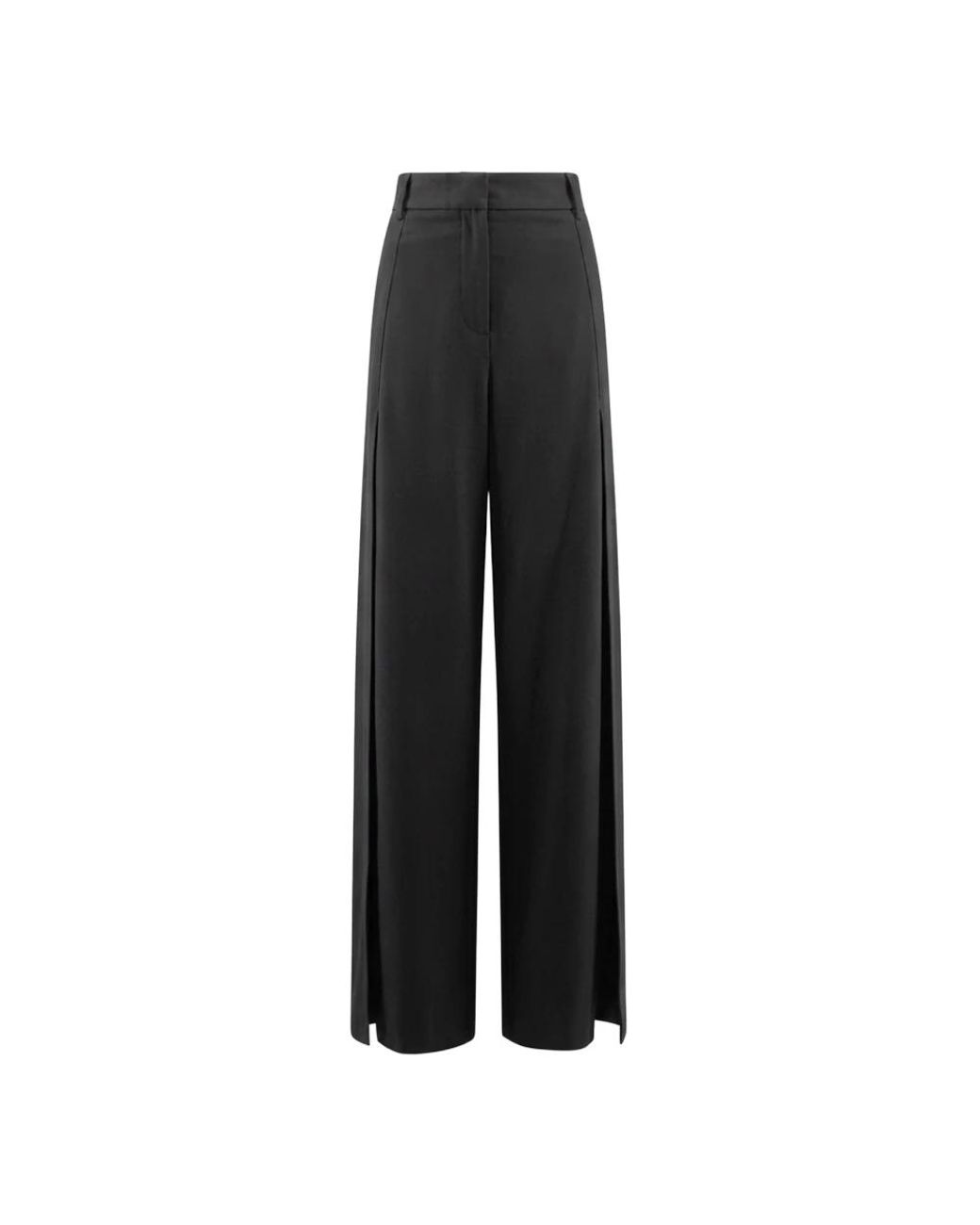 Semicouture Black Wide Trousers