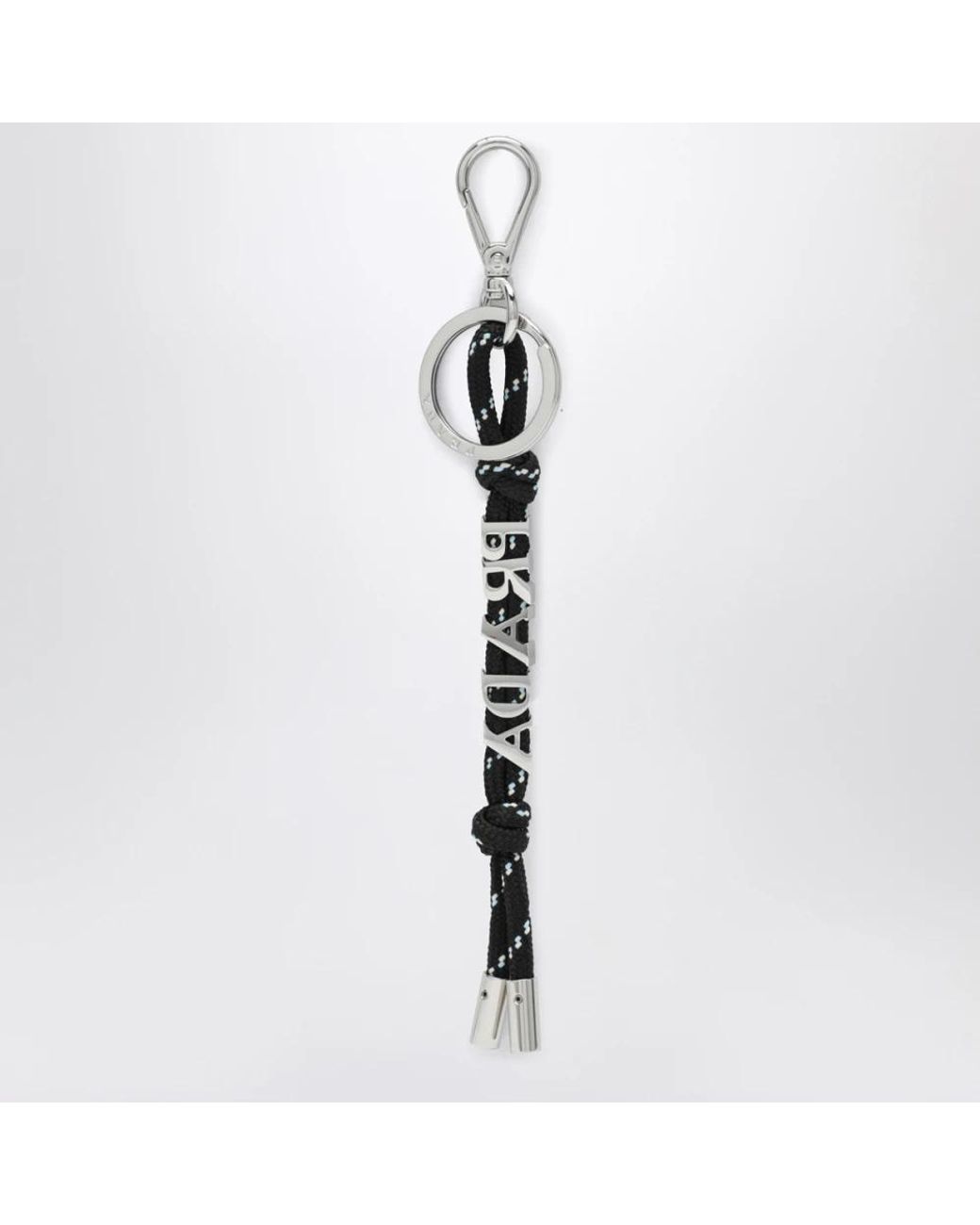 Prada Portachiavi Keyring in Metallic für Herren