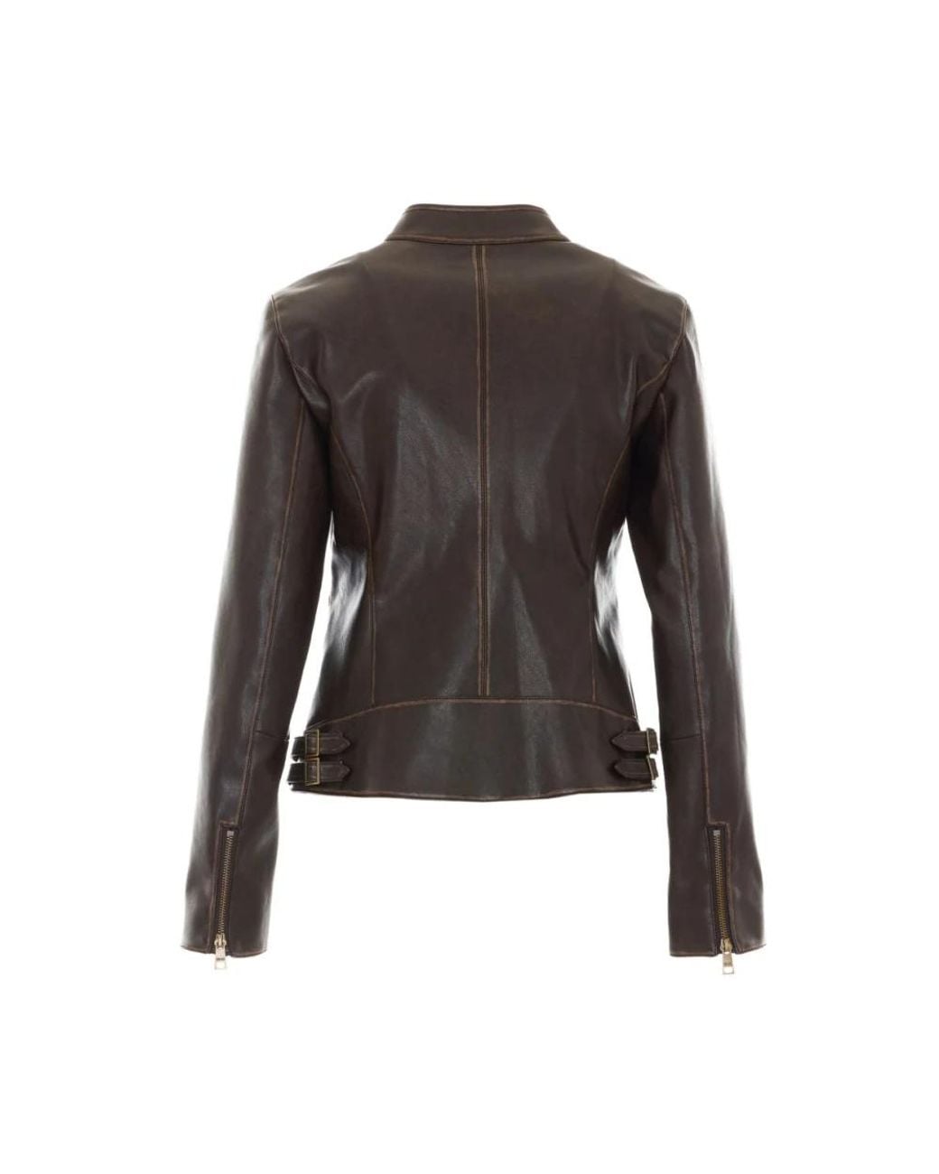 Liu Jo Brown Leather Jackets