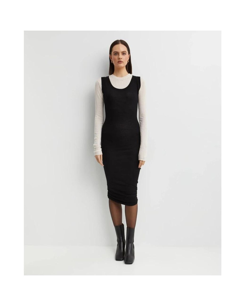 Marni Black Midi Dresses