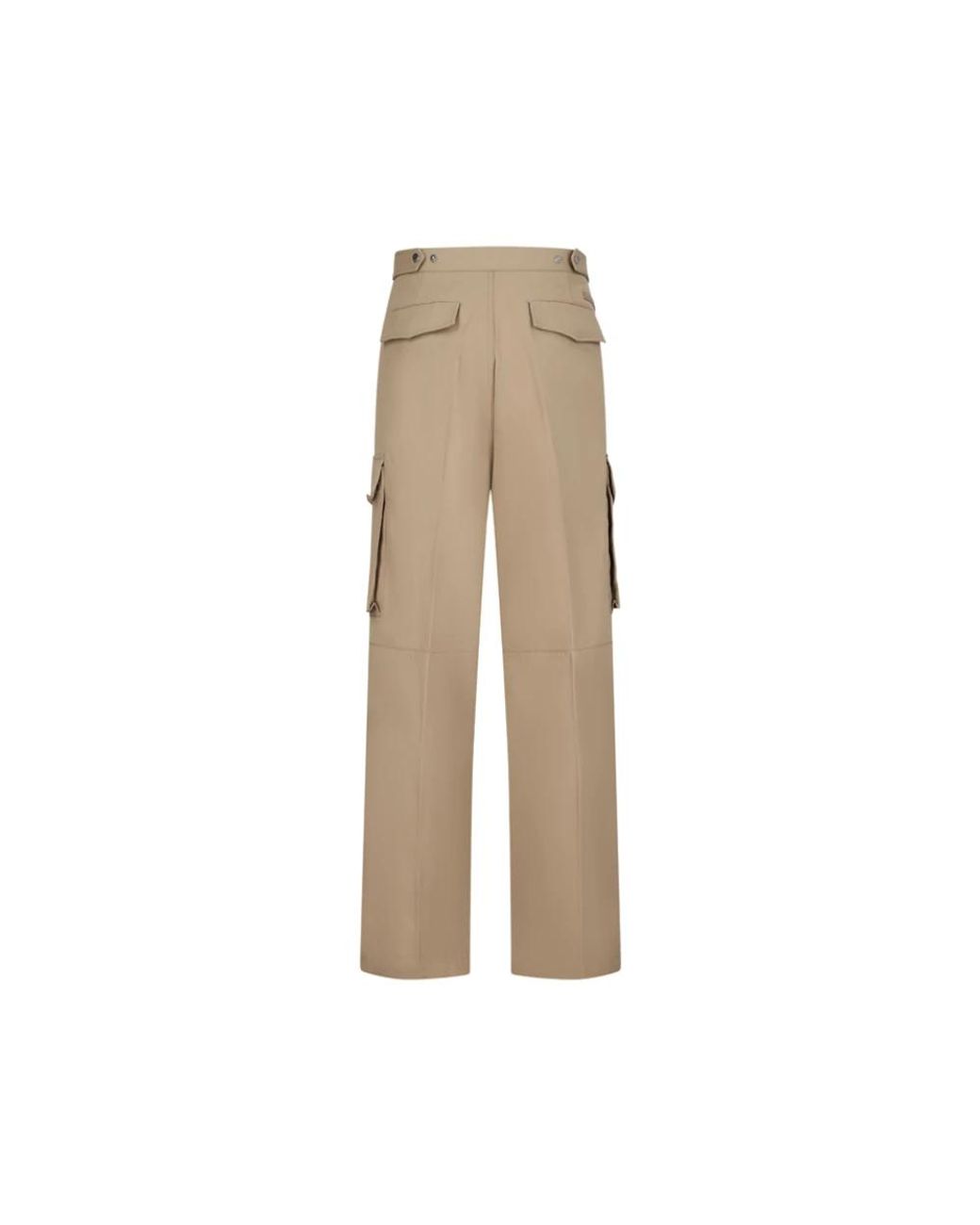 AMI Natural Straight Trousers for men