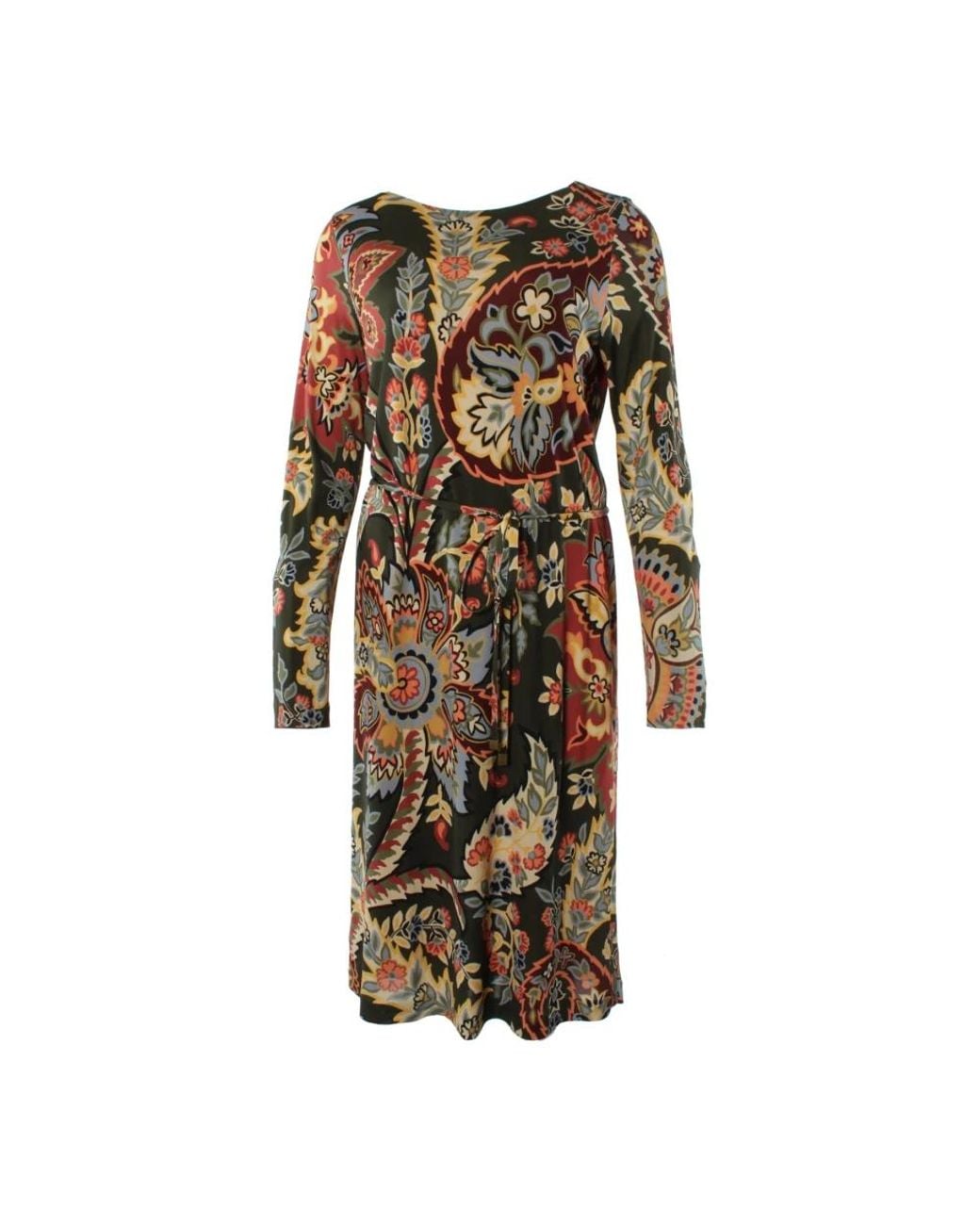 Etro Maxi-Jurk in het Multicolor