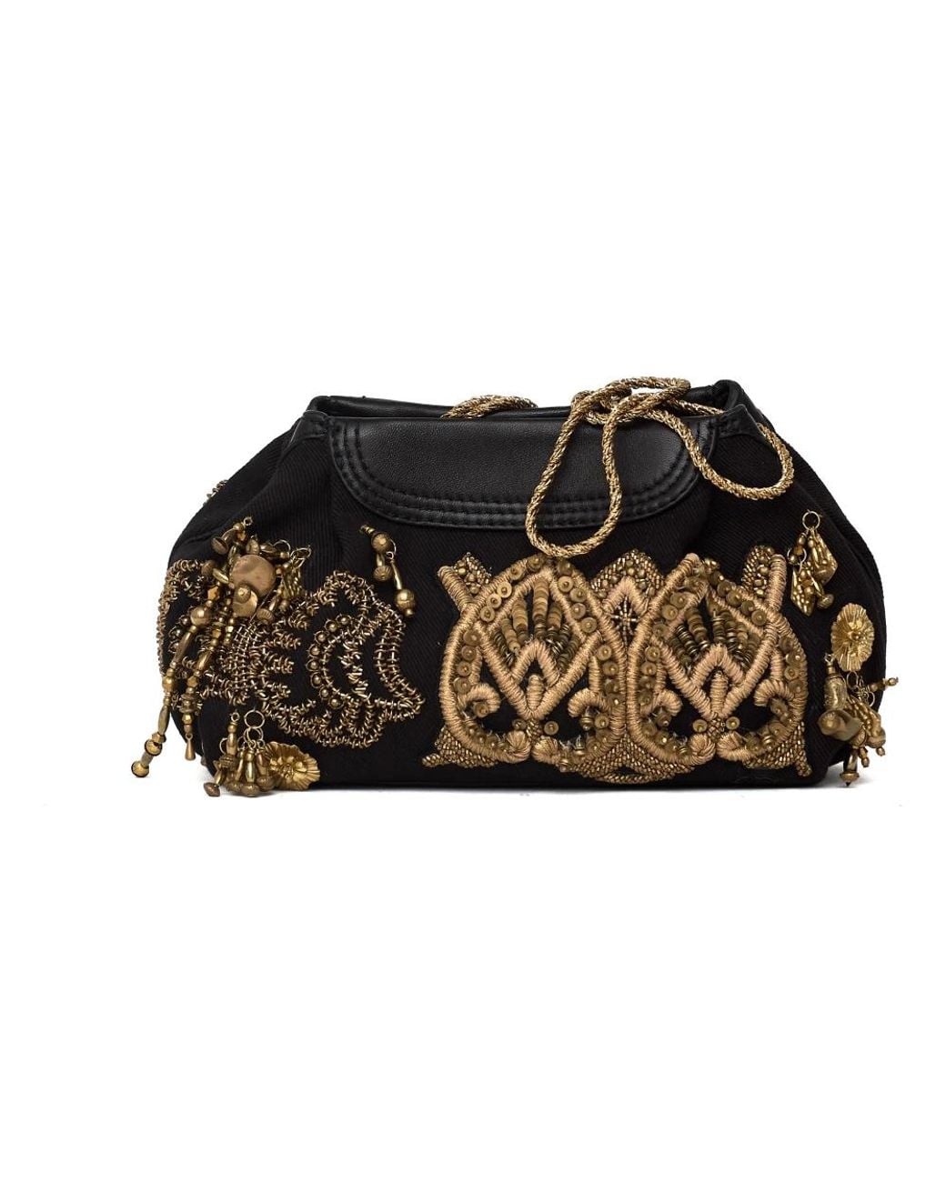 Dries Van Noten Black Clutches